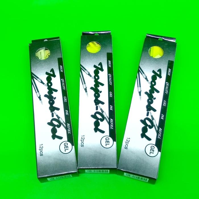 

No.OneBest- Refil Bolpoin / Pulpen Techjob-Gel Hitam