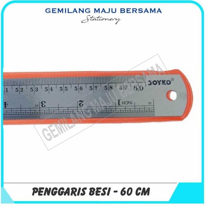

No.OneBest- Penggaris Besi 60 CM ( Kualitas Tebal )