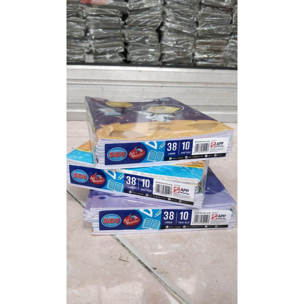 

No.OneBest- Buku tulis Sidu 38 lembar per pak