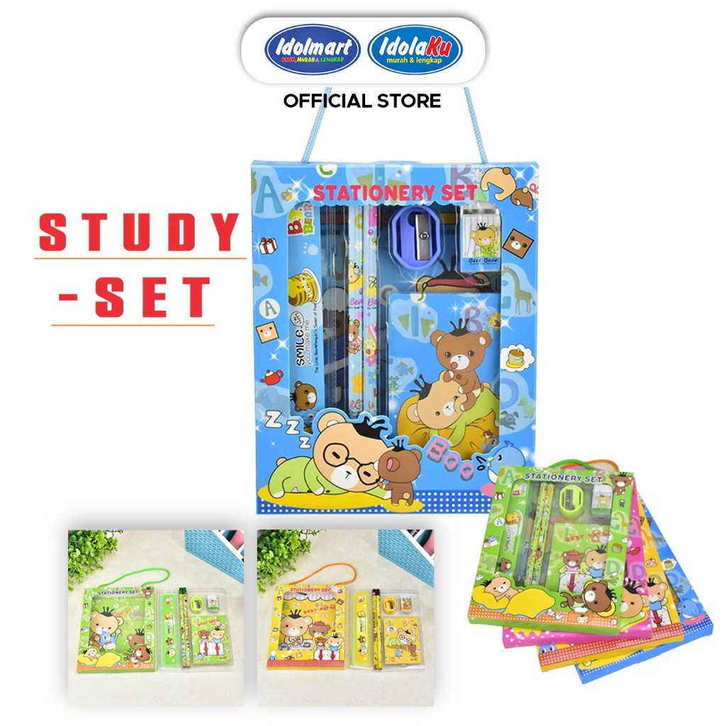 

UM1 IDOLMART Study Set Paket Alat Tulis Karakter