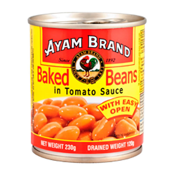 

AYAM BRAND CAN FOOD BAKED BEANS 230 GR