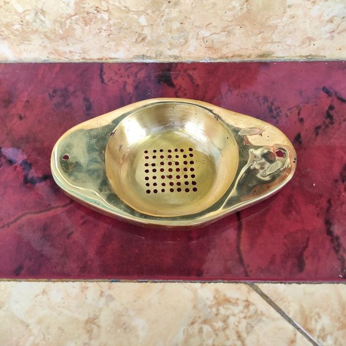 Cetakan Pempek Keriting Bisa Juga Untuk Petulo atau Putu Mayang Bahan Kuningan Cor Asli Tebal Bisa