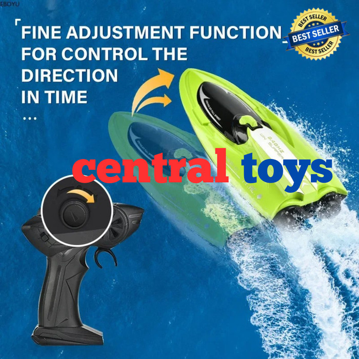 terbaru  mainan rc speed boat fayee fy009 twin turbo jet 2.4ghz kapal rc boat ready