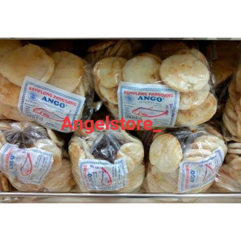 

Cemal Cemil Makyus Kemplang Ango Besar Isi 40 . Kemplang Panggang Asli Lampung.