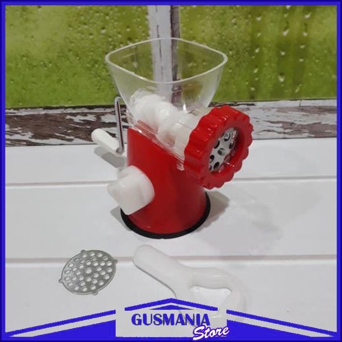 Mesin Penggiling Daging Plastik Alat Gilingan Penggilas Sayuran Manual #Gratisongkir