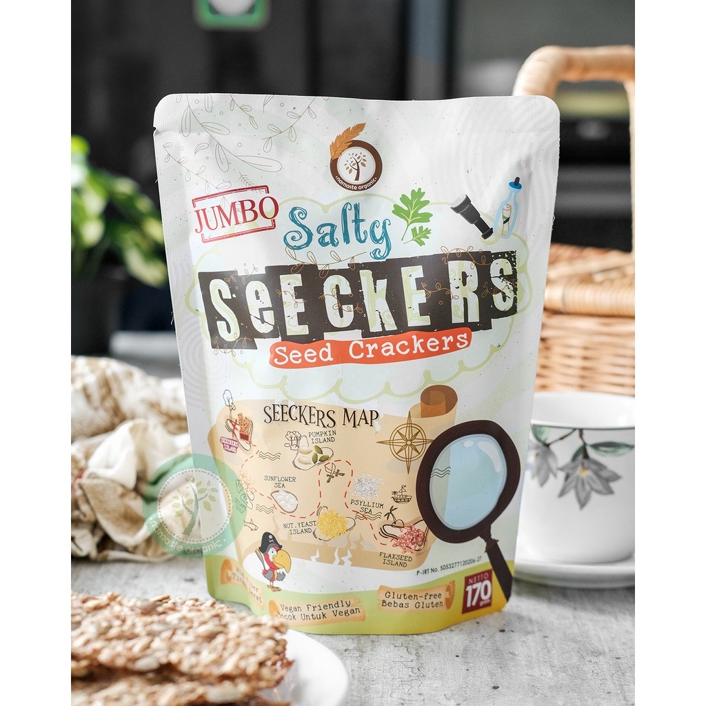 

Cemal Cemil Makyus Jumbo Seeckers Seed Crackers - Salty 170Gr