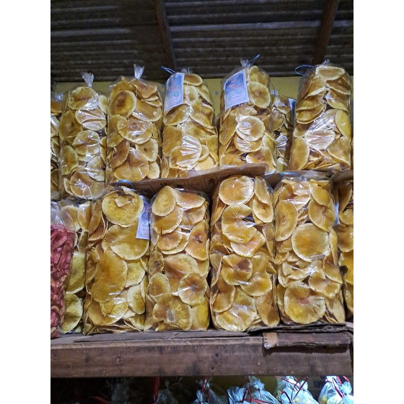 

Cemal Cemil Makyus Keripik Sukun Lebar 500Gr Sukun Asin