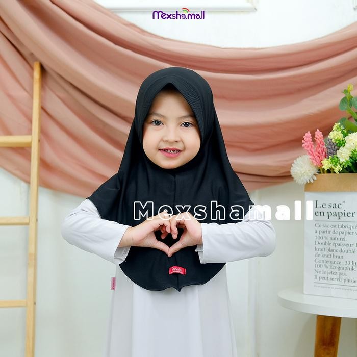 Modiq- NEW ARRIVAL Hijab Bergo Instan Anak Jersey Kerudung Shamira Sakinah Pinguin Jersey Hijab