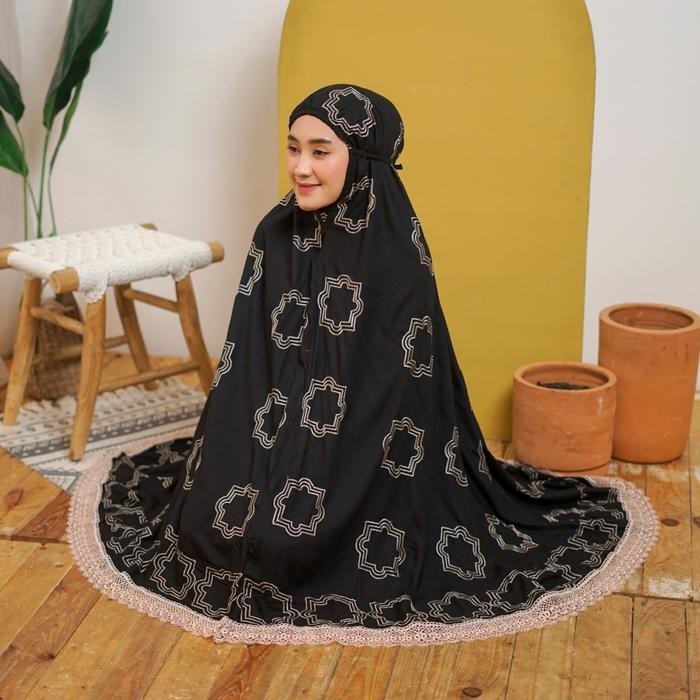 Modra- Mukena Dewasa Shakila full bordir By Zena