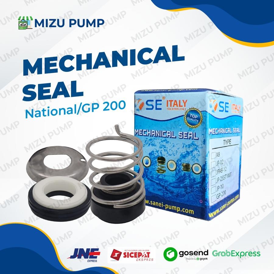 MECHANICAL SEAL NATIONAL 200 SANEI - SIL POMPA AIR - ECER