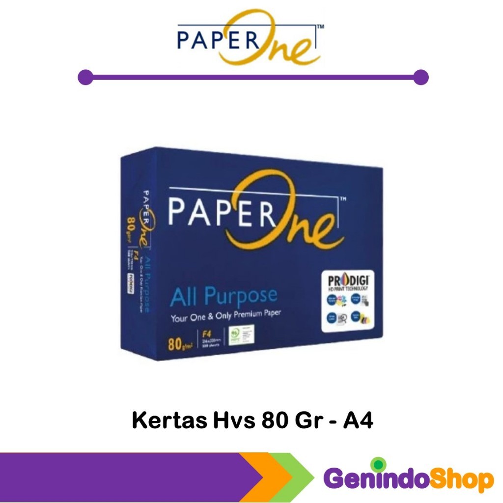 

UM1 Kertas Hvs Paperone A4 80gr