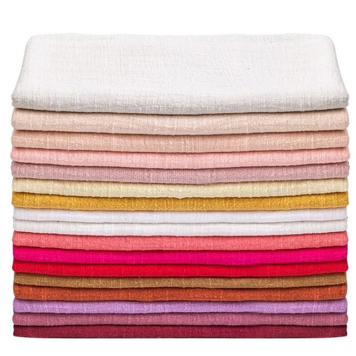 

SOLID LINEN CLOTH - KAIN LINEN POLOS IMPOR 130X100CM