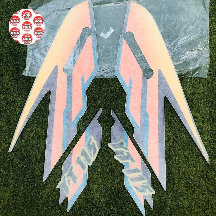 striping yamaha yt115 yt 115 95 limited