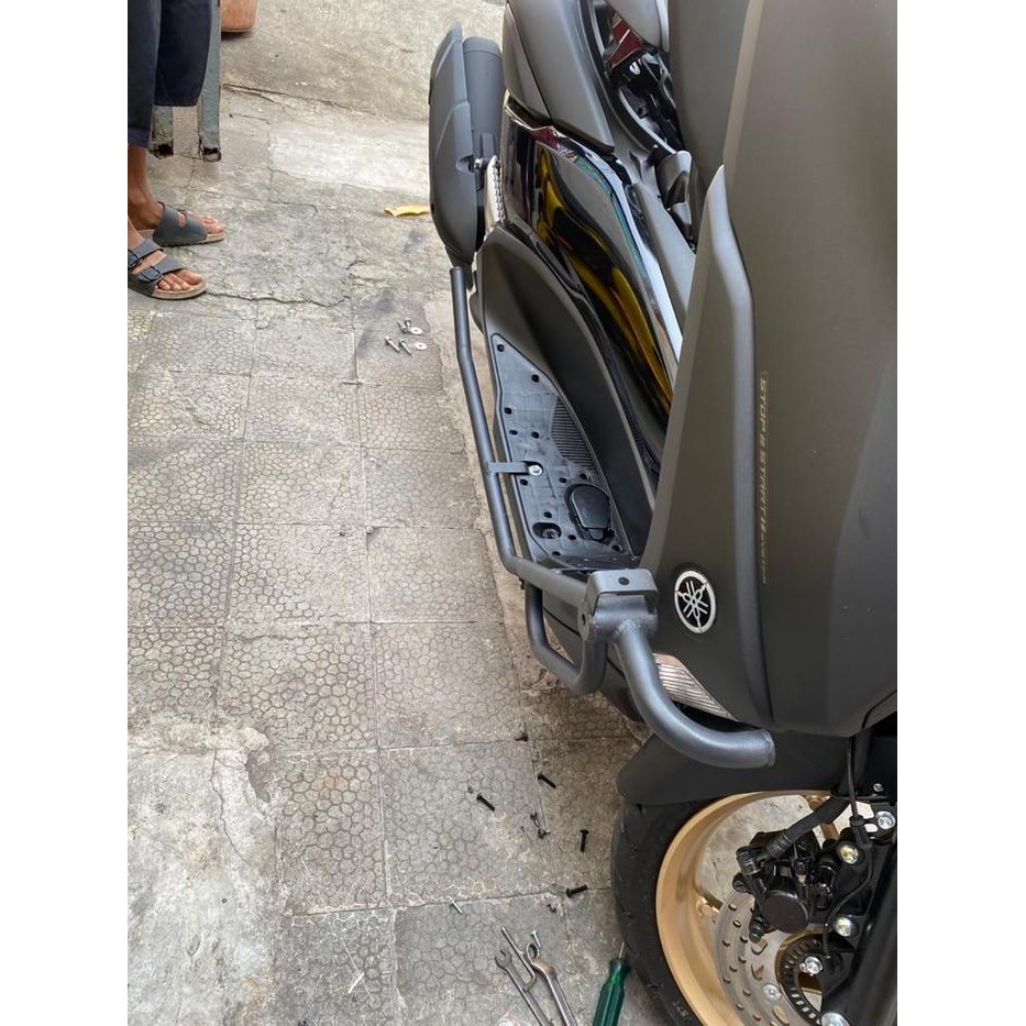 Crash bar nmax 2020 facelift tubular nmax 2020 hitam doff