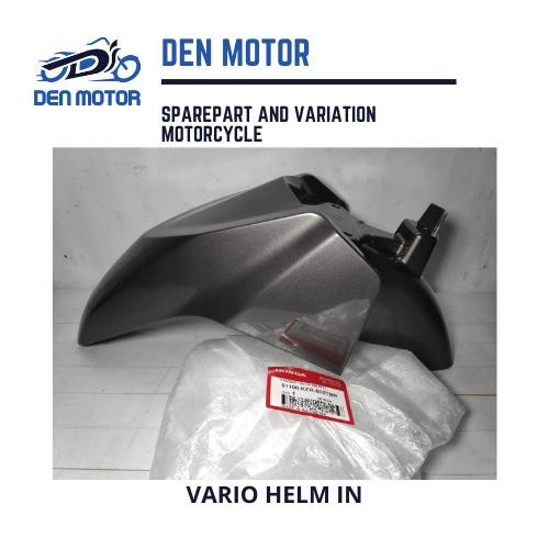 SPAKBOR DEPAN VARIO HELM IN WARNA COKLAT ORIGINAL AHM 61100-KZR-600TBR