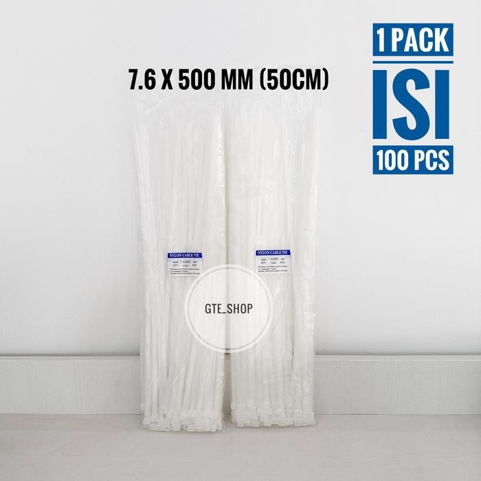 

Kabel Ties 50Cm (500Mm) Promo Termurah Cabel Tie Putih Dan Hitam #Gratisongkir
