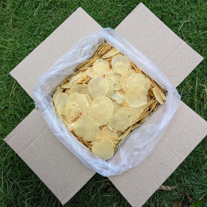 

Emping tipis merk KM super full kering // 1kg