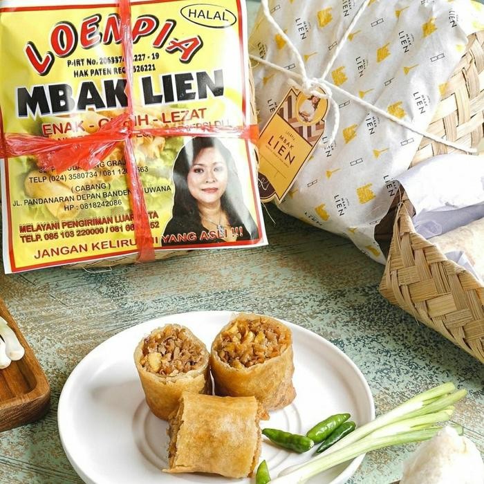 

Lunpia Lumpia Semarang Mbak Lien Original special paket isi 10 pcs