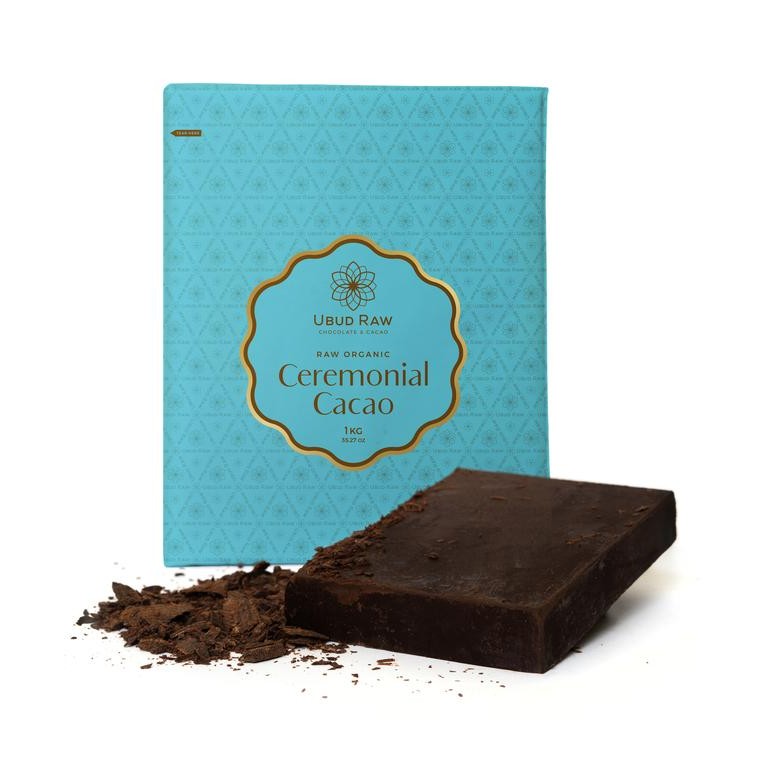 

Raw Cacao Ceremonial 500gr ubud Raw Cacao
