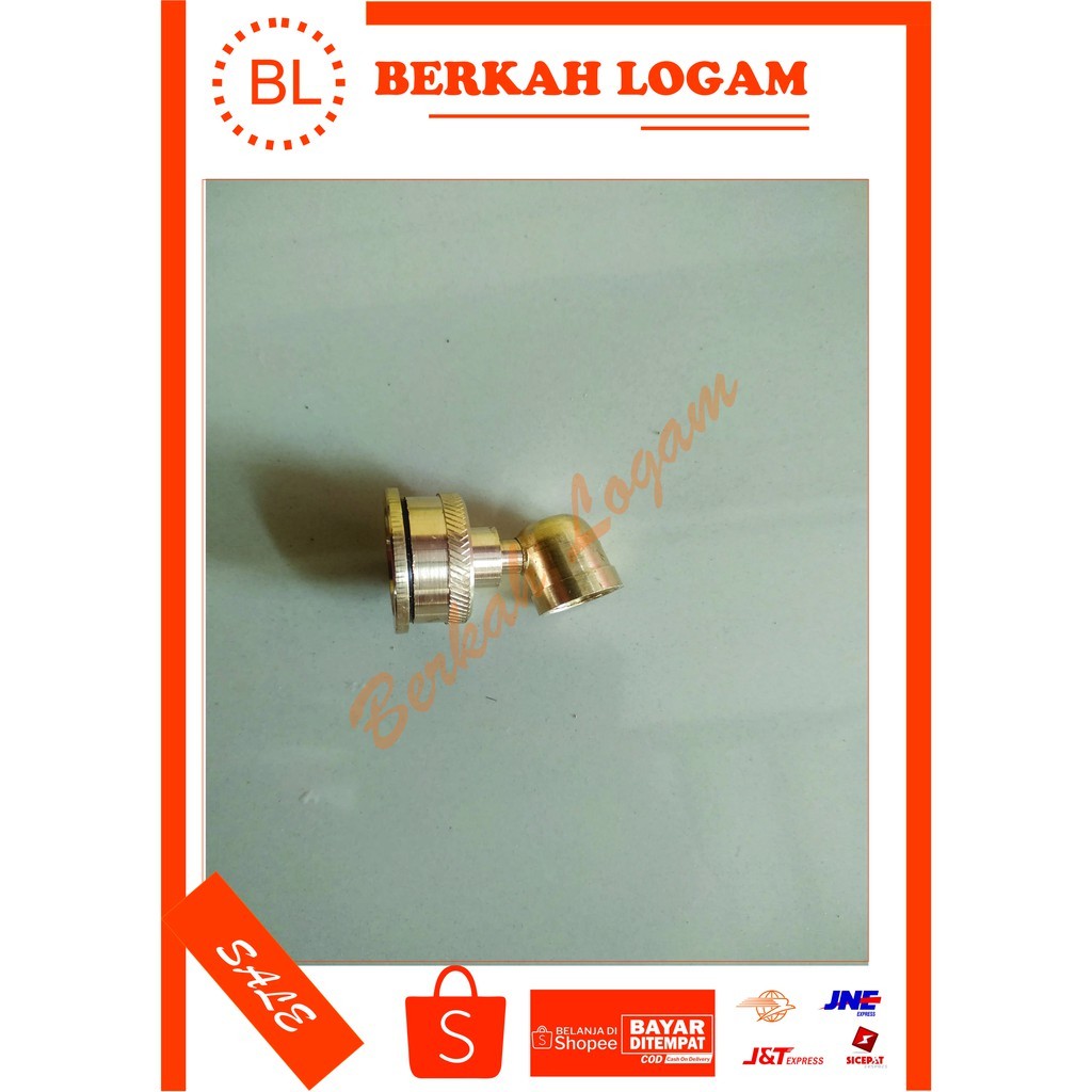 Nozzle Spuyer Tembak Nozzle Sprayer Embun Atau Kabut Bengkok Lubang 4