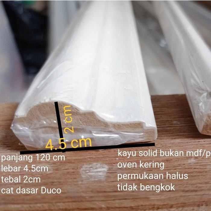Baru.. Wall Moulding - Plint Lantai - Kayu Profile - List Kayu Custom Bingkai