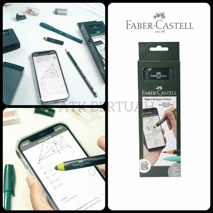 

MURAH..!! FABER CASTELL ONLINE STUDY SET PAKET ALAT TULIS BELAJAR ONLINE
