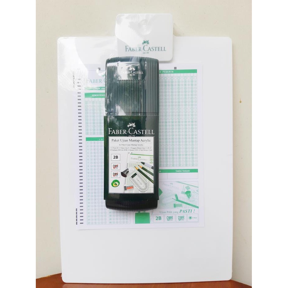 

YOK DI CO.! FABER-CASTELL PAKET UJIAN MANTAP ACRYLIC