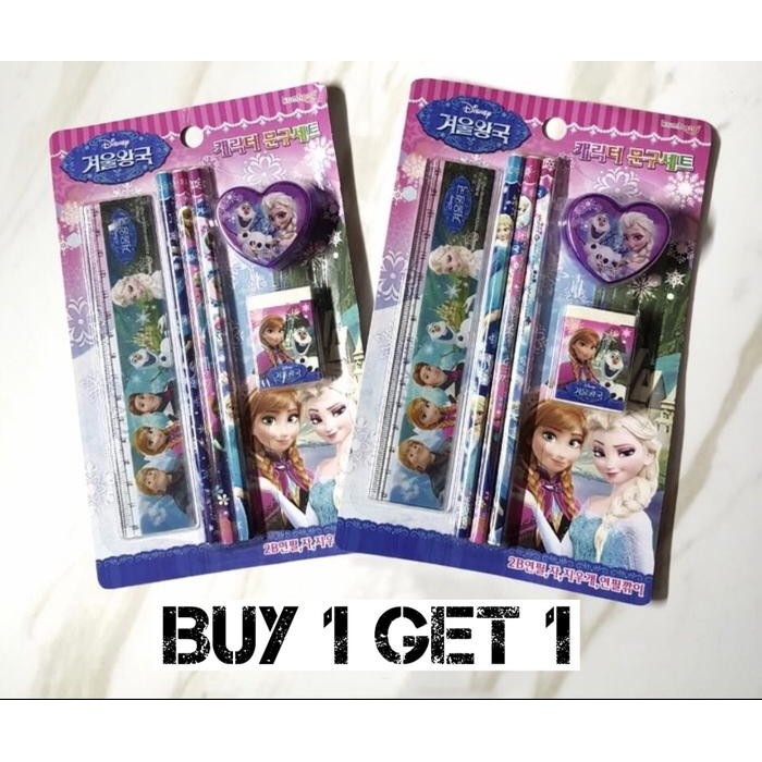 

BURUAN,.!! FROZEN STATIONERY SET TULIS