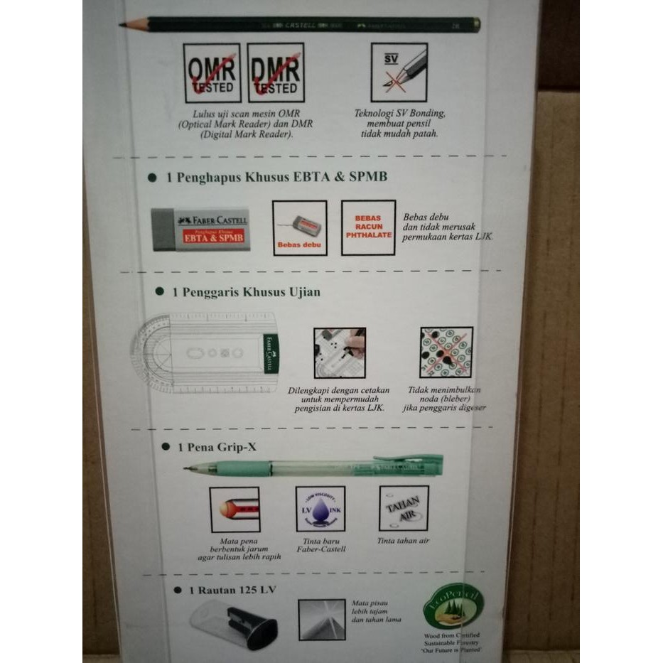 

READY..!! PENSIL FABER CASTEL PAKET UJIAN MANTAP
