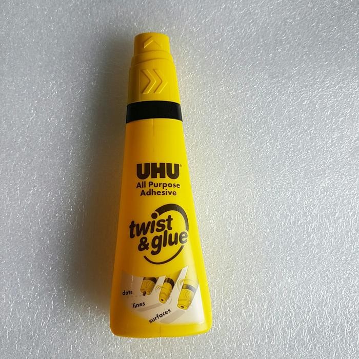 

PALING MURAH.! UHU ALL PURPOSE ADHESIVE TWIST&GLUE 90ML