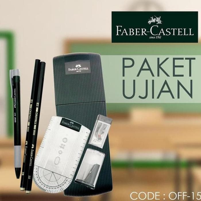 

ASLI..! PAKET TULIS UJIAN - PAKET UJIAN MANTAP FABER CASTELL SET OFF-15