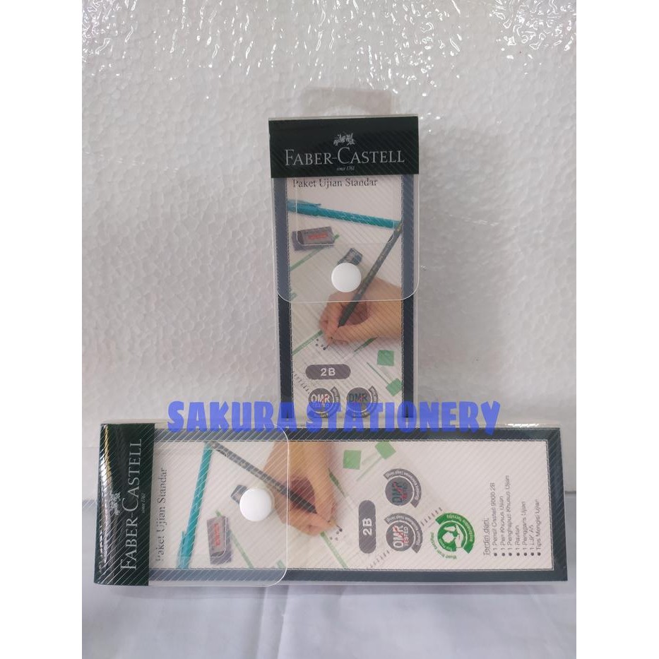 

NEW..!! PENSIL UJIAN FABER CASTLE SET