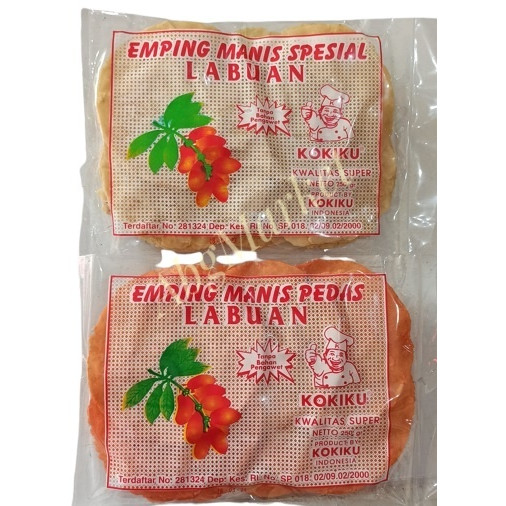 

Labuan Emping Manis dan Emping Pedas Spesial Cap Kokiku 250 gr