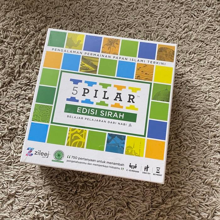 Bord Game Mainan Papan 5 Pilar Edisi Sirah - Belajar dari Nabi