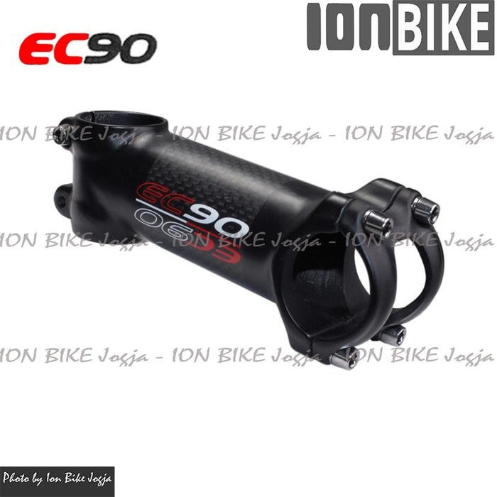 Stem Ec90 Oversize Carbon Alloy Sepeda Roadbike Road Bike Ec 90 Ringan