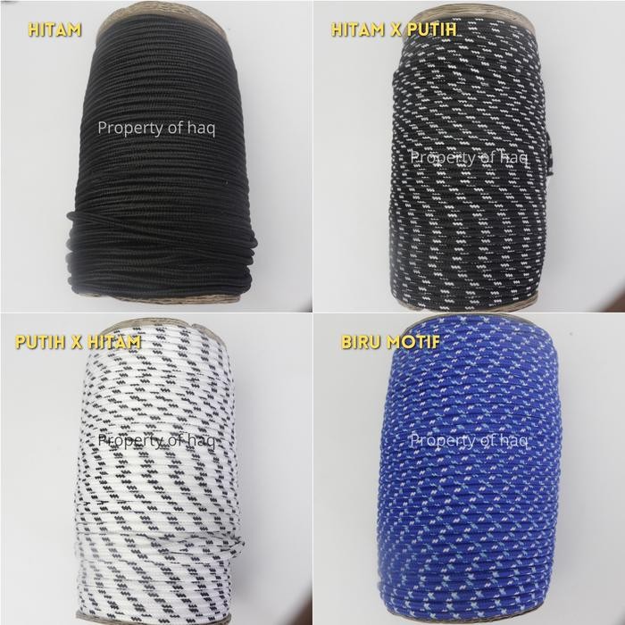 Tali Prusik 4mm / Tali Paracord 4mm / Tali Gelang