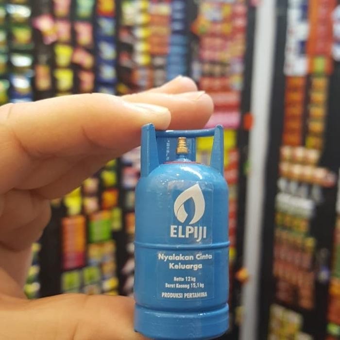 MAGNET KULKAS MINIATUR GAS ELPIJI 12KG 1/12