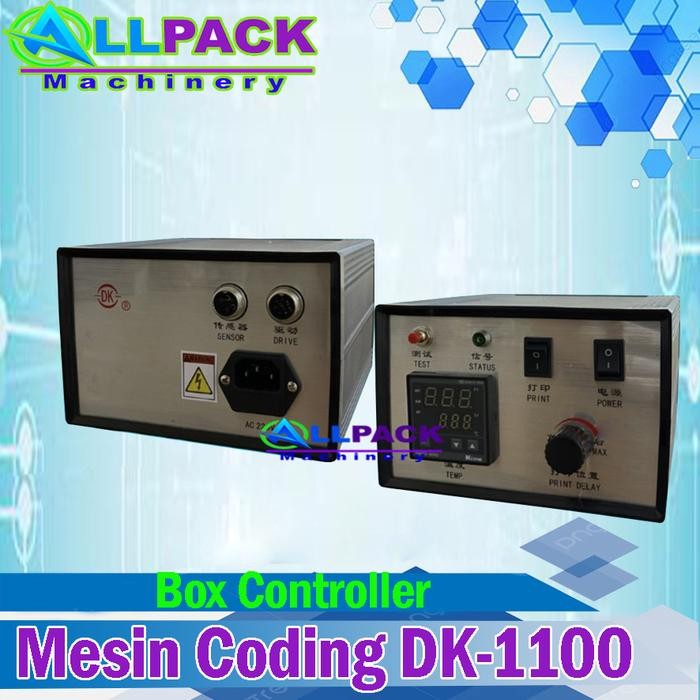 Control Box panel Coding DK-1100 Mesin Coding Expired Date