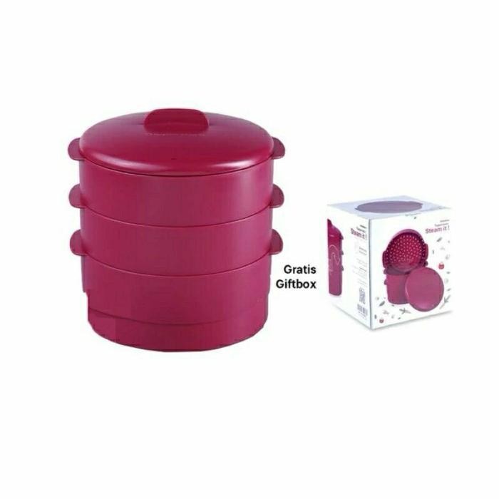Tupperware steam it 3 layer