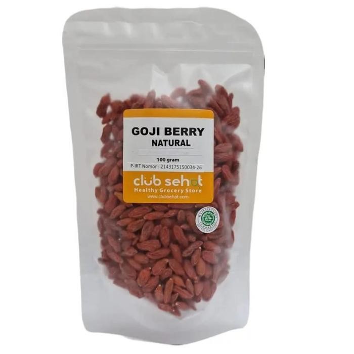 

CARAKA.STORE1 CLUB SEHAT GOJIBERRY 100GR KICI KICI MERAH FOOD