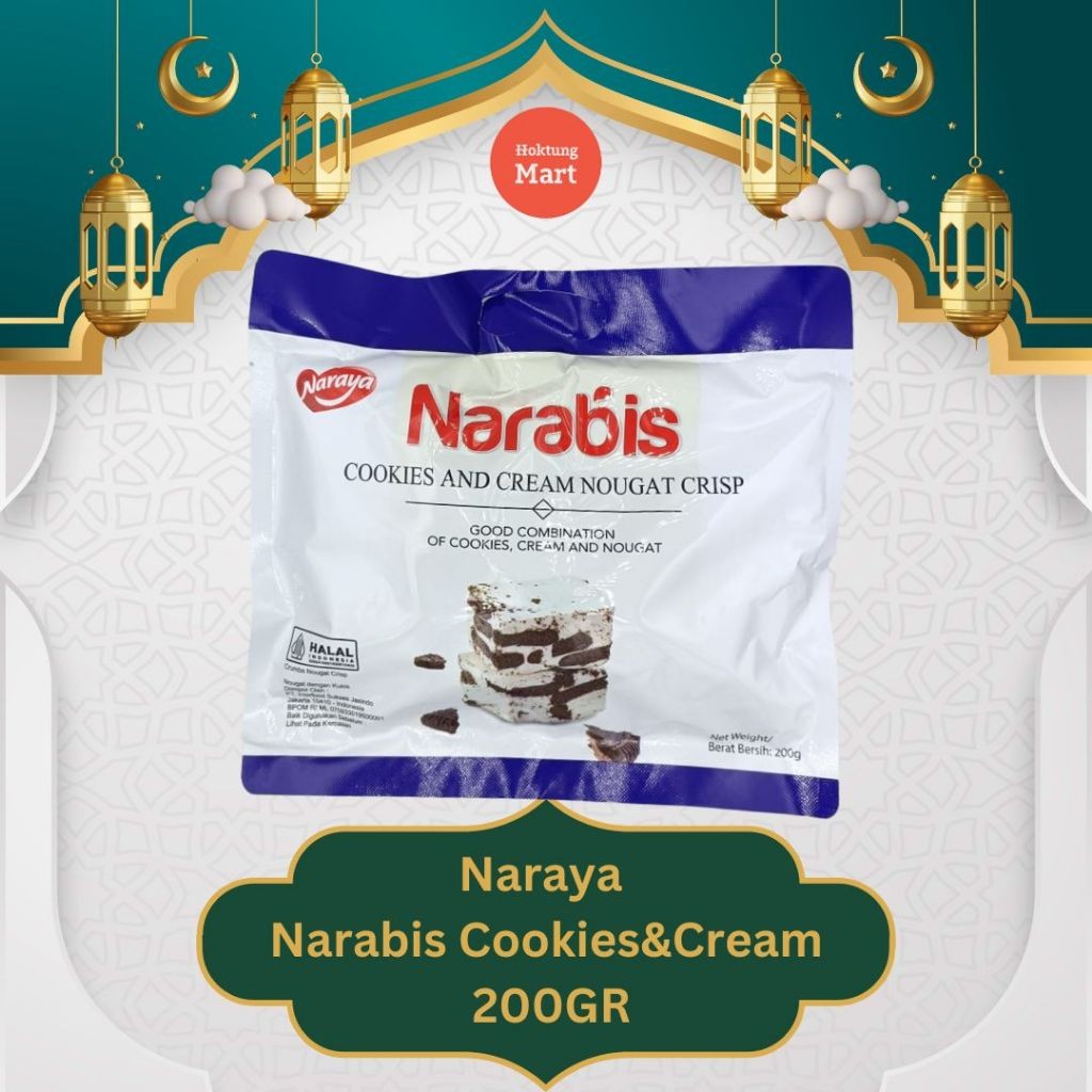 

Naraya Narabis 200gr Nougat Crisp Halal Snack