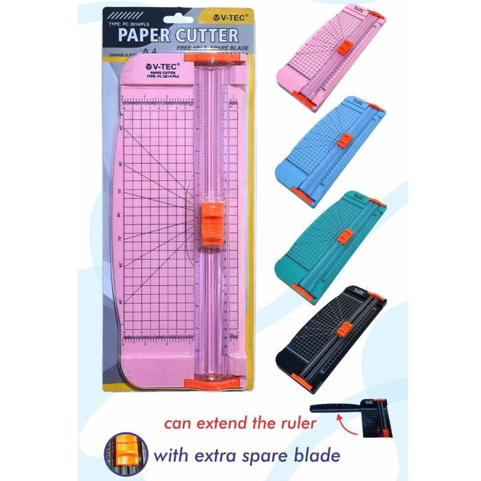 

V-Tec Paper Cutter Pc-3814 - F4 A4 B4 B5 / Pemotong Kertas