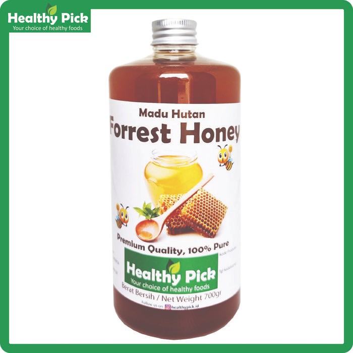 

Madu Hutan Murni 100% Pure Raw Forest Honey Sarang Alami 700Gr 500Ml