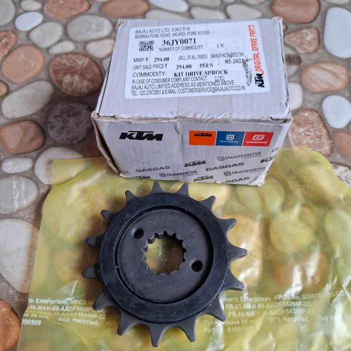 GEAR GIR DEPAN KTM DUKE RC ADVENTURE 250 390 690 790 TIPE 15T