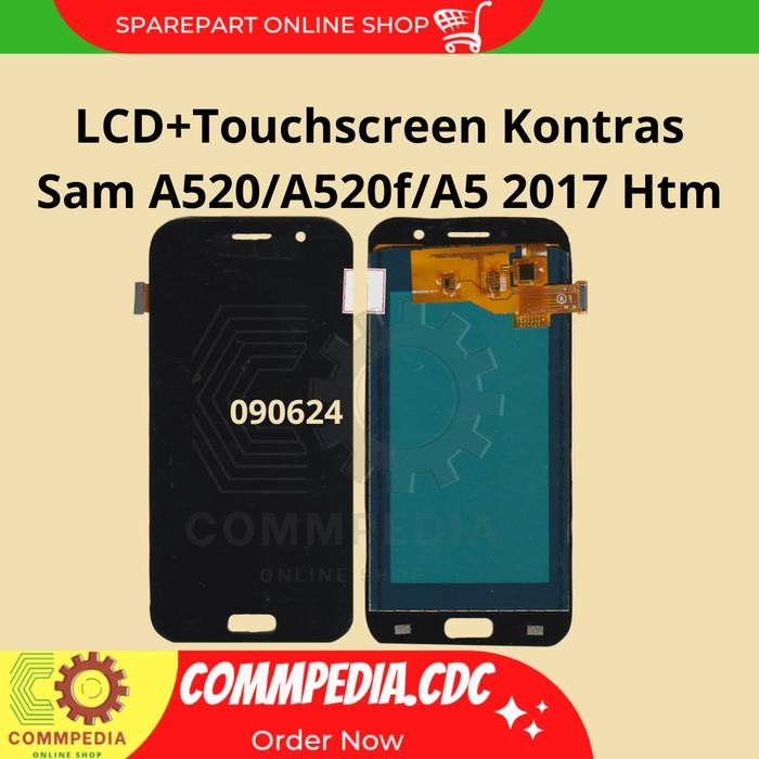 Mutu- Lcd Samsung A520/A520F/A5 2017 Kontras +Touchscreen
