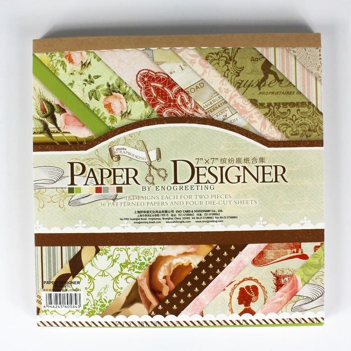 

SET KERTAS SCRAPBOOK 7"X7" - PAPER DESIGNER BY ENOGREETING_SM011