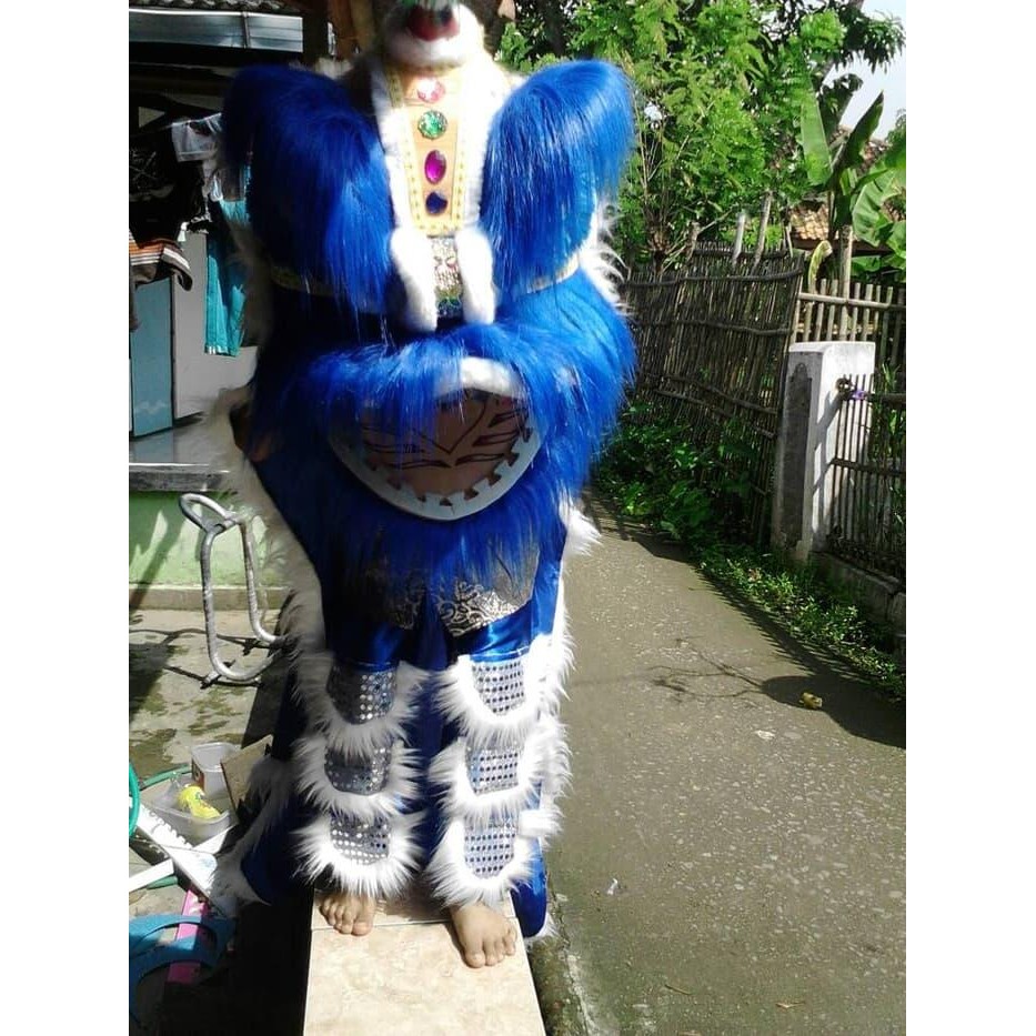 MAINAN ANAK BARONGSAI JUMBO LED JUBAH SISIK CELANA BARONGSAI