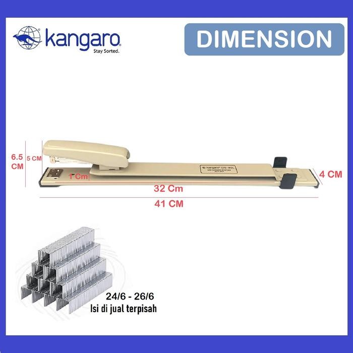 

Kangaro Heavy Duty Stapler Ds 45 L