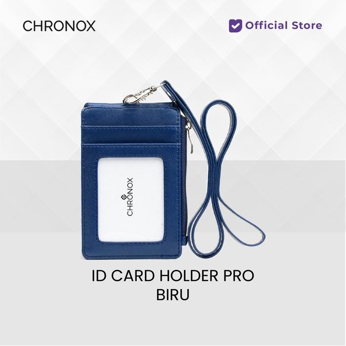 

CHRONOX LANYARD KULIT PRIA WANITA SAFFIANO ID CARD HOLDER - AVERY PRO