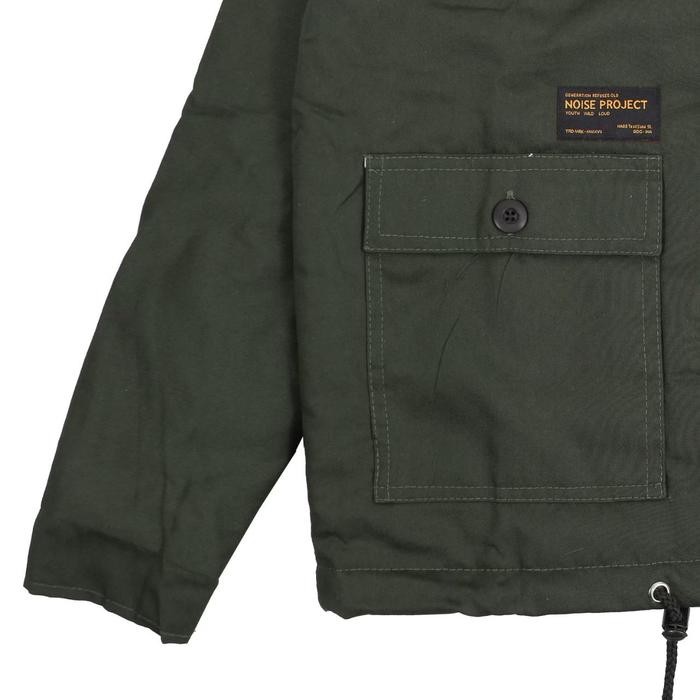 Jaket Parka Pria Jaket Parka Dril Noise Original Wolv Jaket Parka Army Abu Canvas Promo